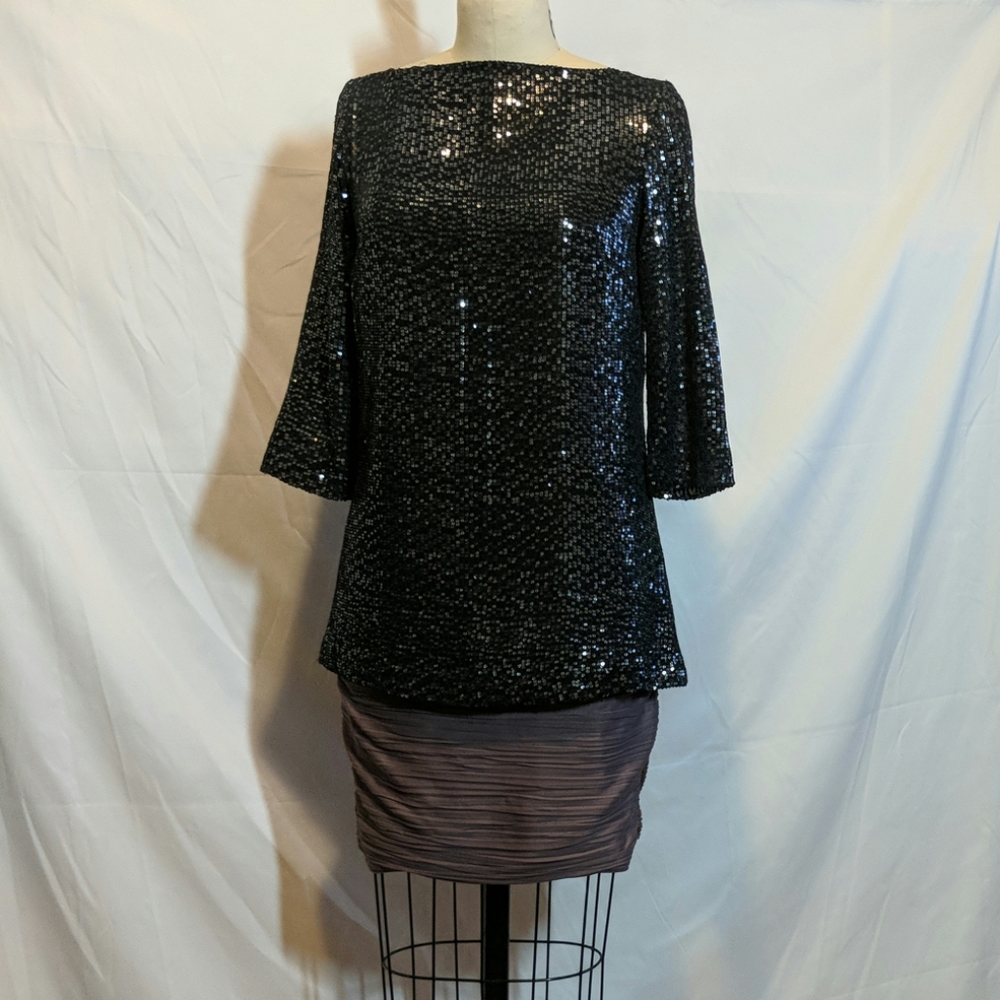 Tory Burch sequin tunic top